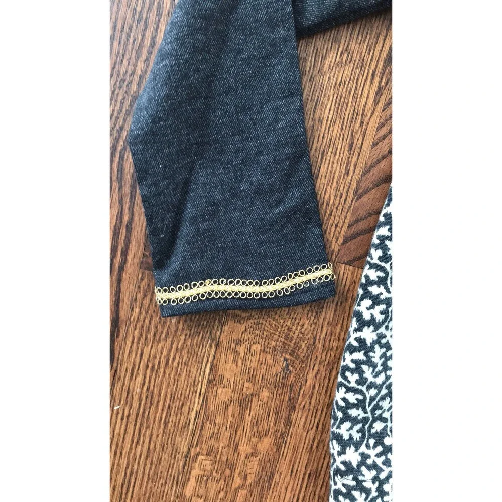 Black‎ gold handmade sweatshirt for boys girls unisex tribal inspired7/8 years
